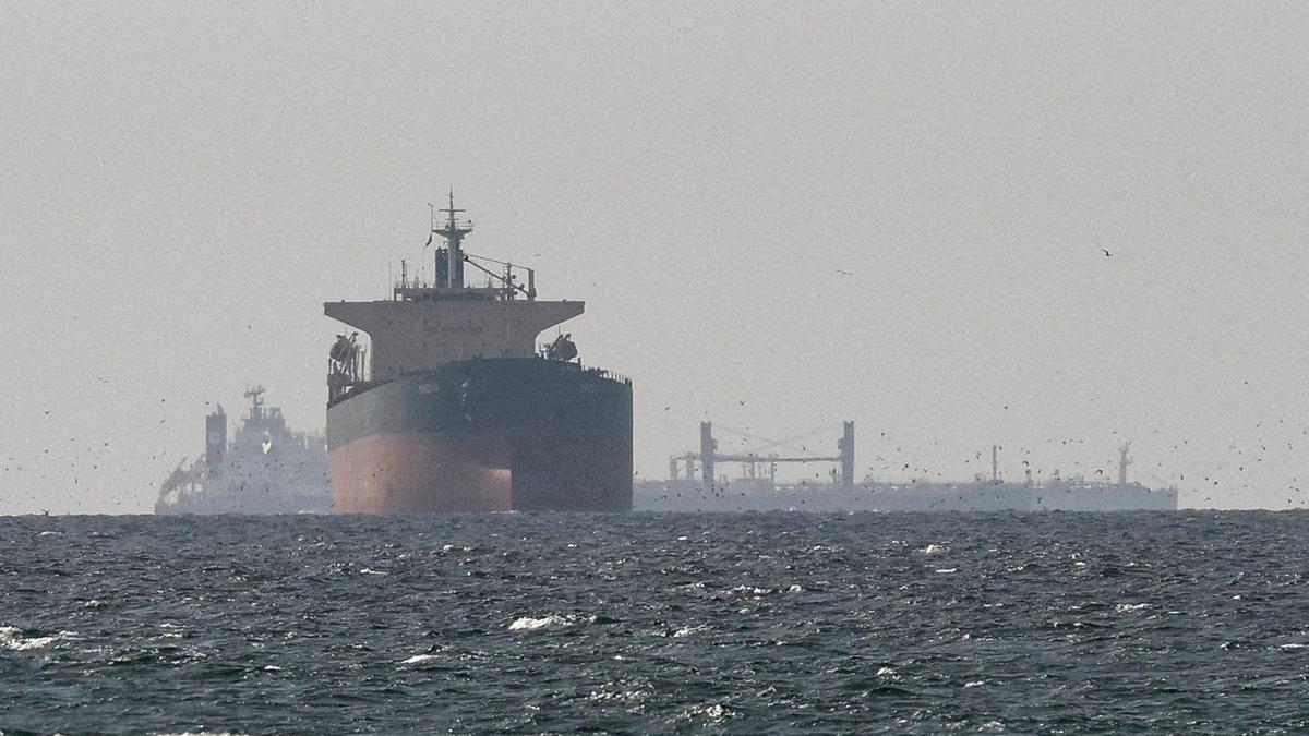 Two Indian LPG carriers crossing Strait of Hormuz
