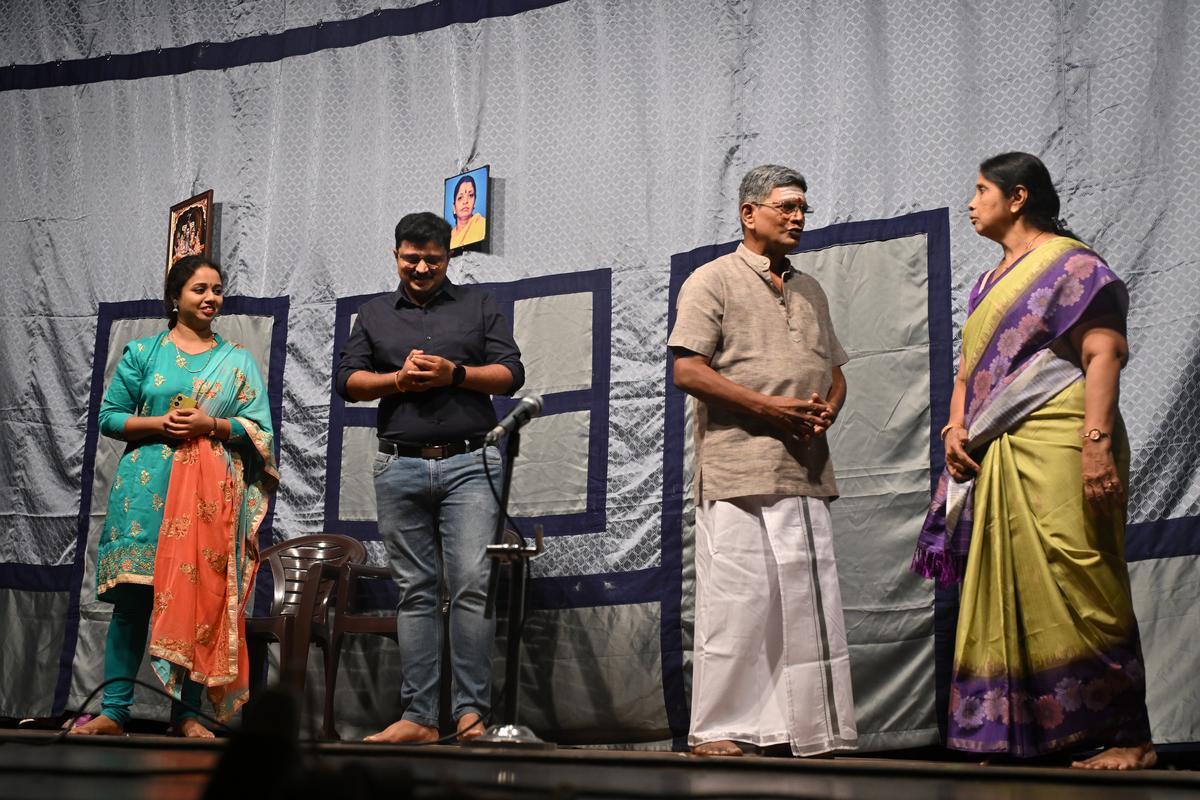 The staged at Kodai Nataka Viza 2025 from Ennadi Penne. 