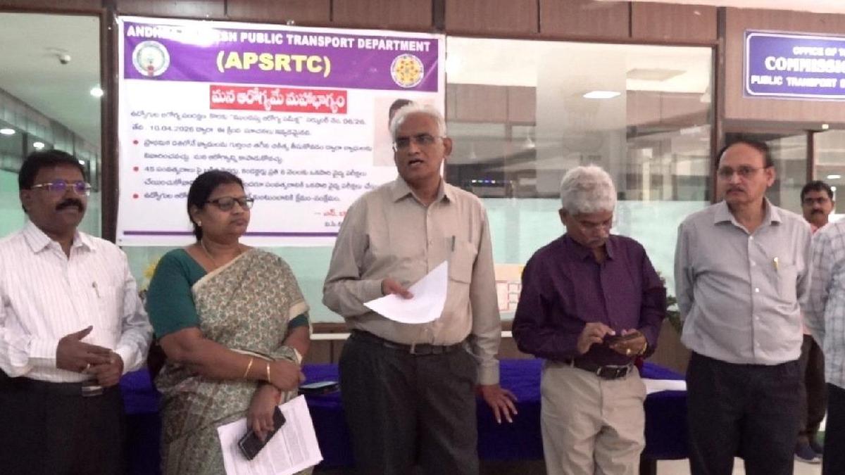 APSRTC rolls out health checks after rise in staff deaths