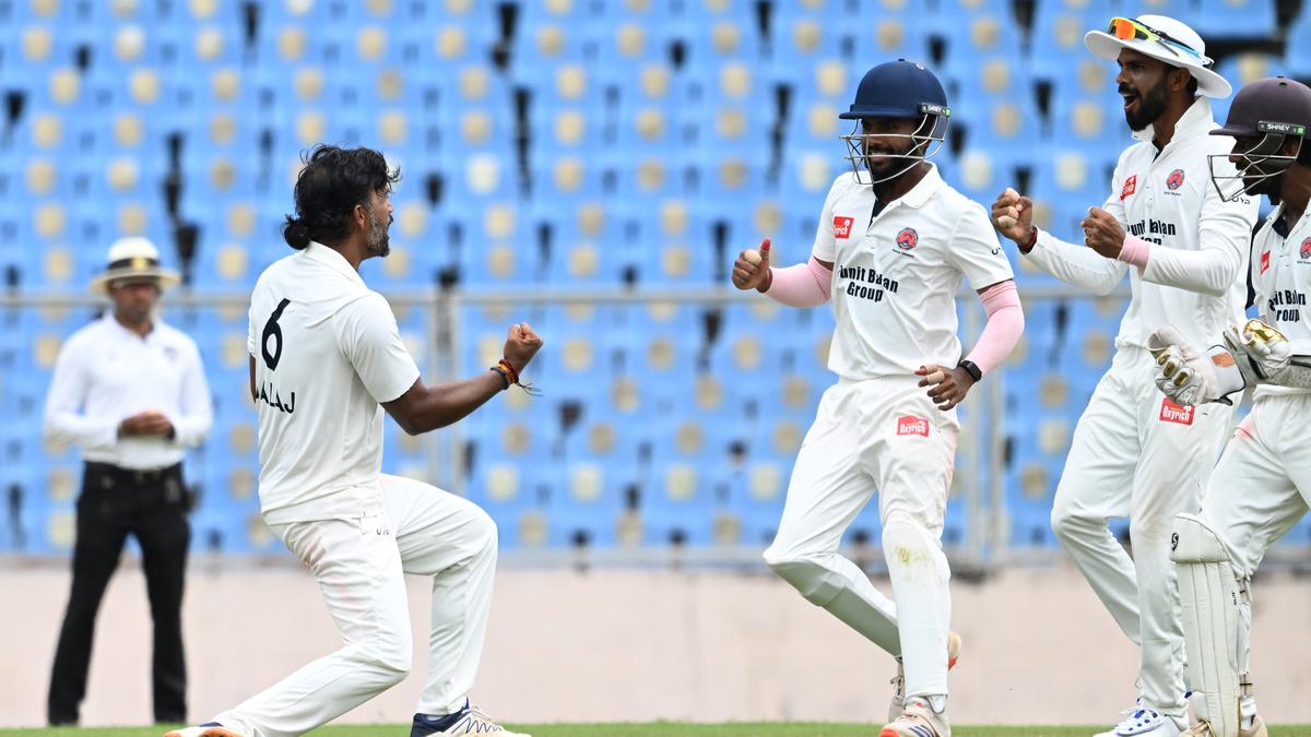Jalaj, Ostwal shine as Maharashtra takes the lead against Kerala