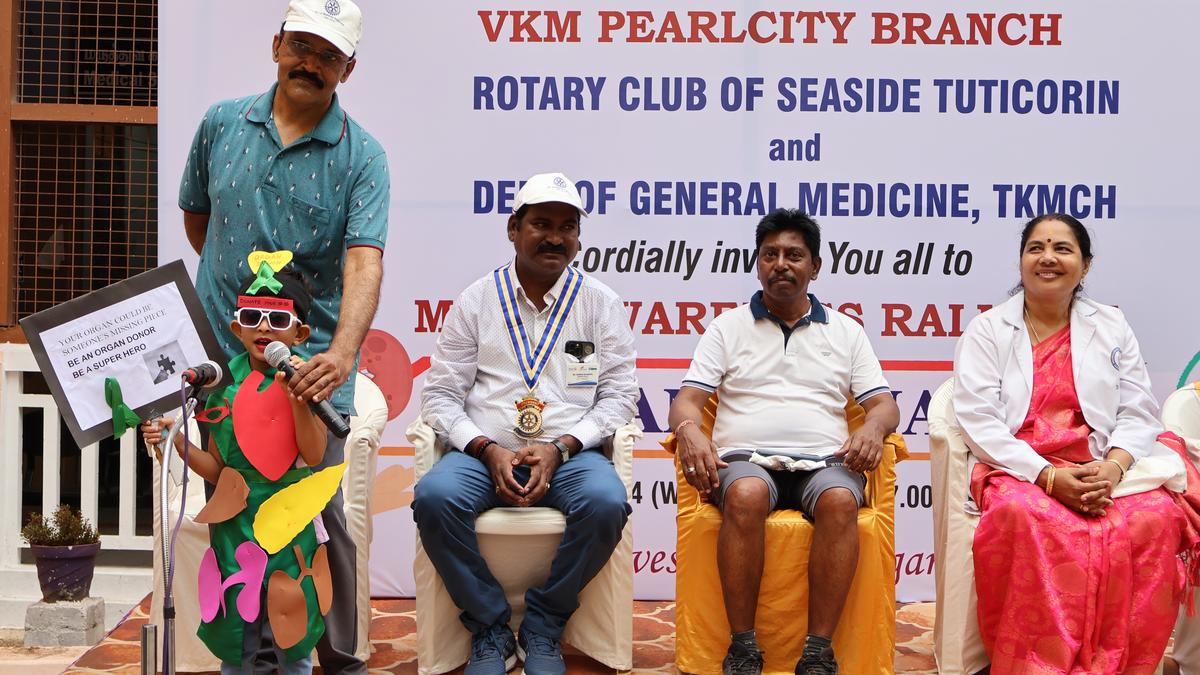 Organ donation awareness rally taken out