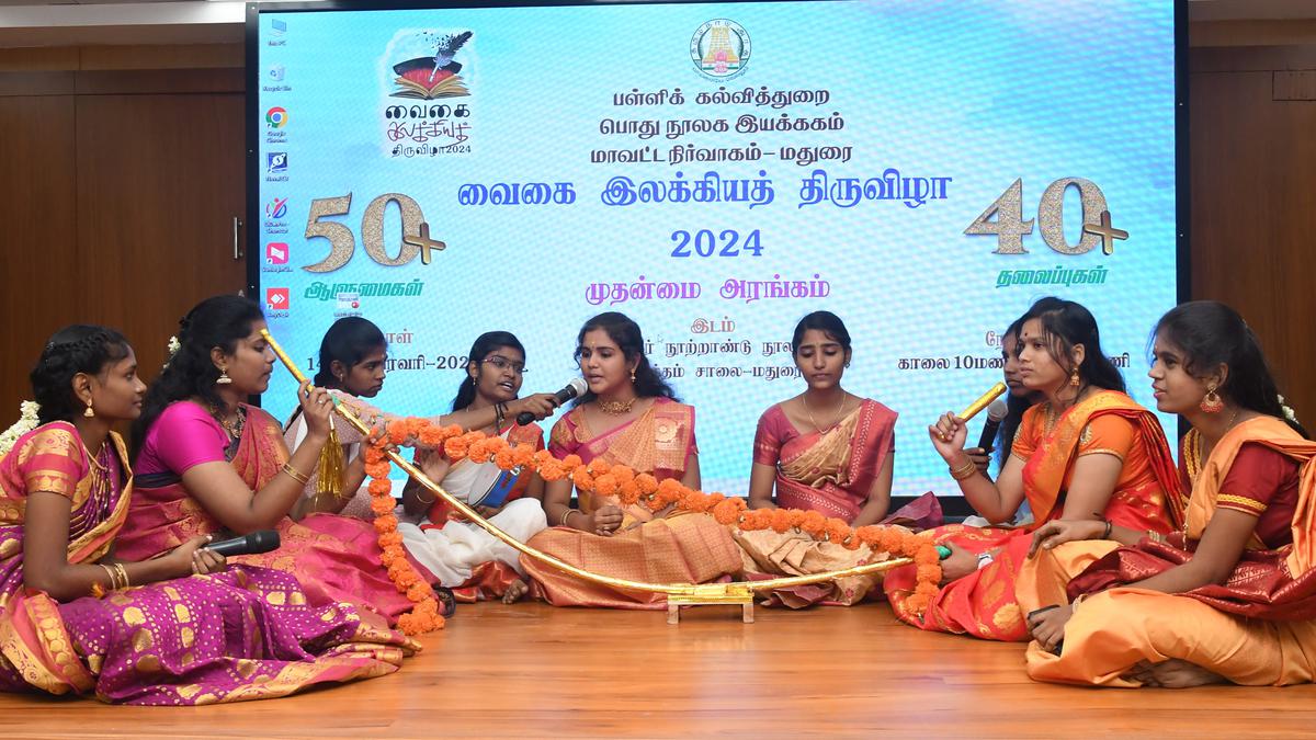 Kalaignar library in Madurai hosts Vaigai Literary Festival