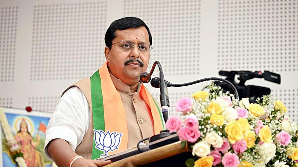 BJP president Nitin Nabin interacts with representatives of 12 countries