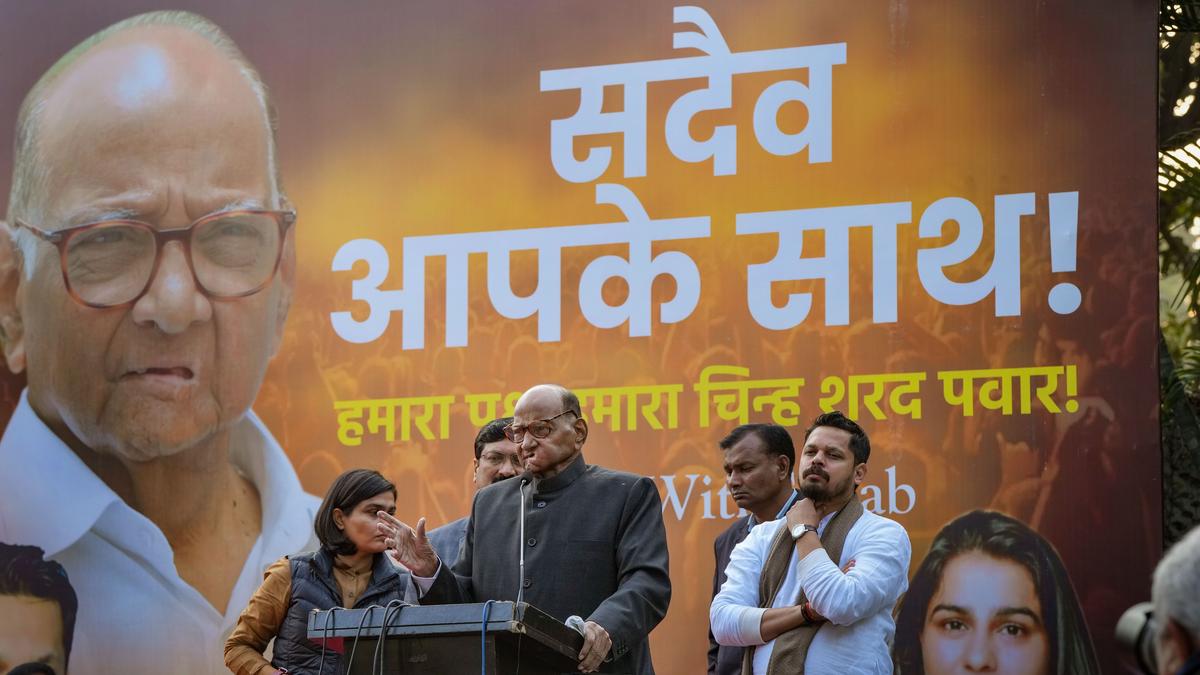 Sharad Pawar’s group now called ‘Nationalist Congress Party-Sharadchandra Pawar’