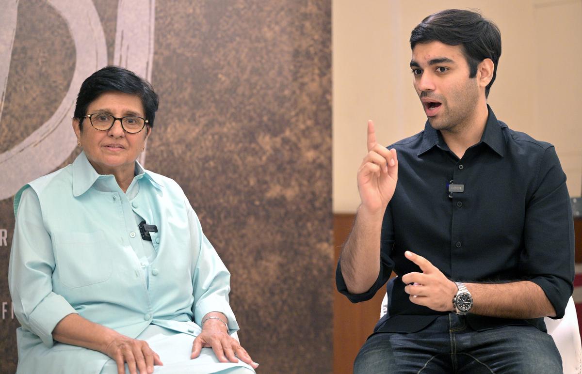 Kiran Bedi and Director Kushaal Chawla