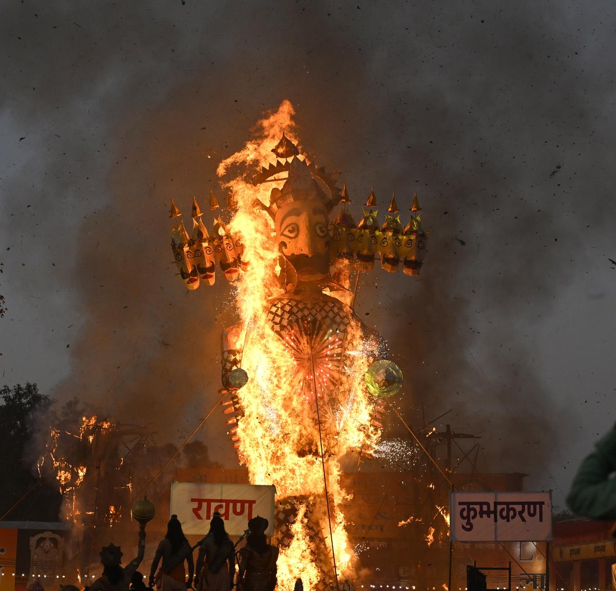 Ravana dahan near Red Fort