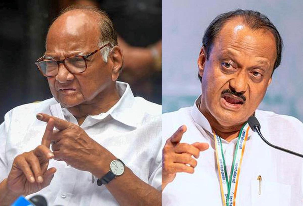 NCP will not use name, picture of Sharad Pawar on banner or poster: Ajit  Pawar assures SC - The Economic Times