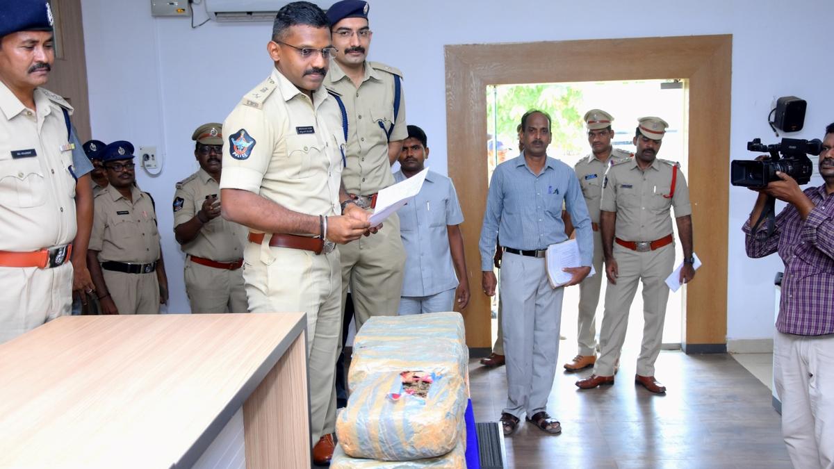 Engineering students among seven held for smuggling ganja in Kadapa