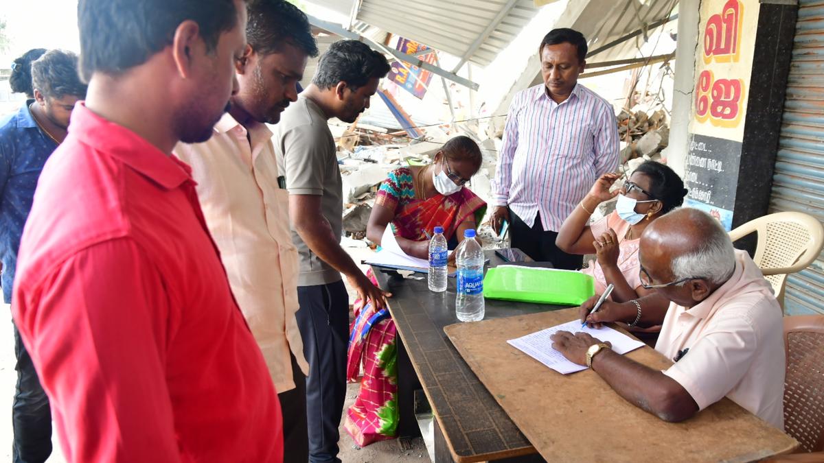 ‘Cylinder blast’ theory contested as inquiry begins into explosion at firecracker unit in Krishnagiri