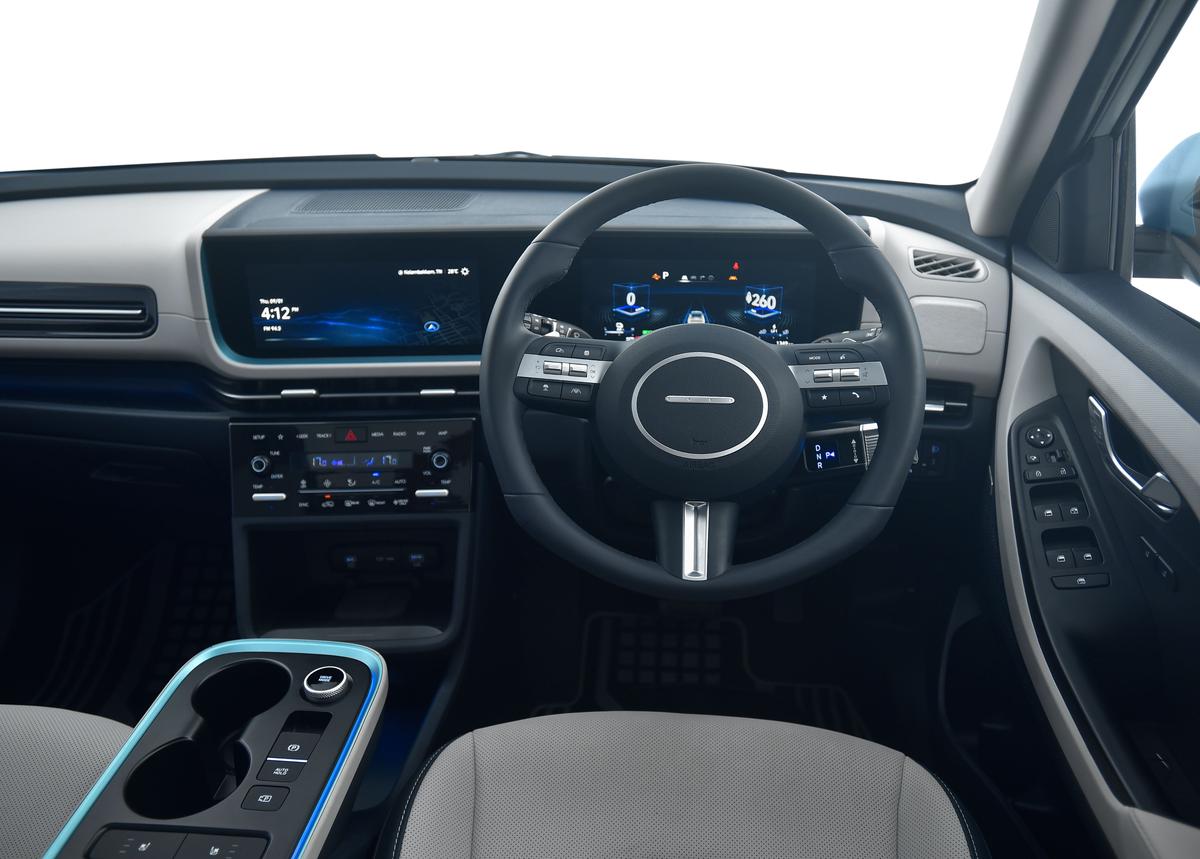 Interiors of Hyundai Creta Electric