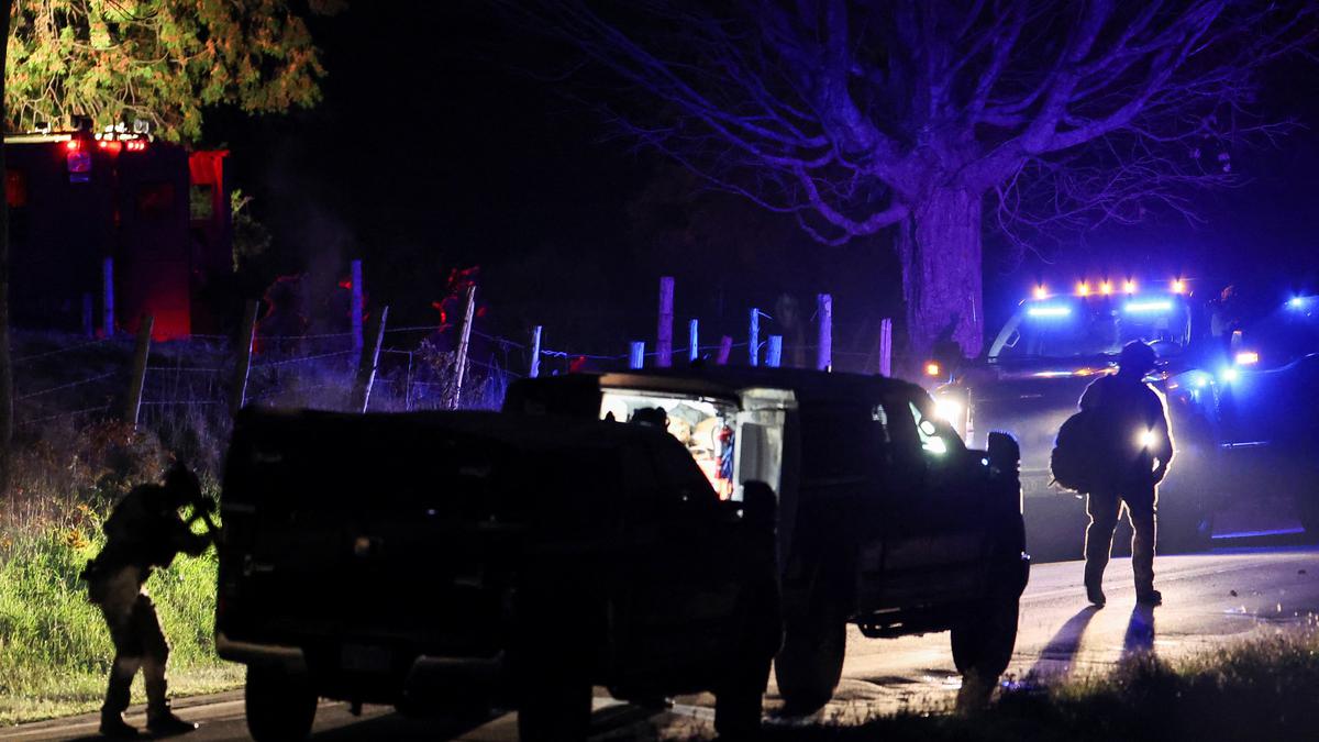 Amid massive search for mass killing suspect, Maine residents remain behind locked doors