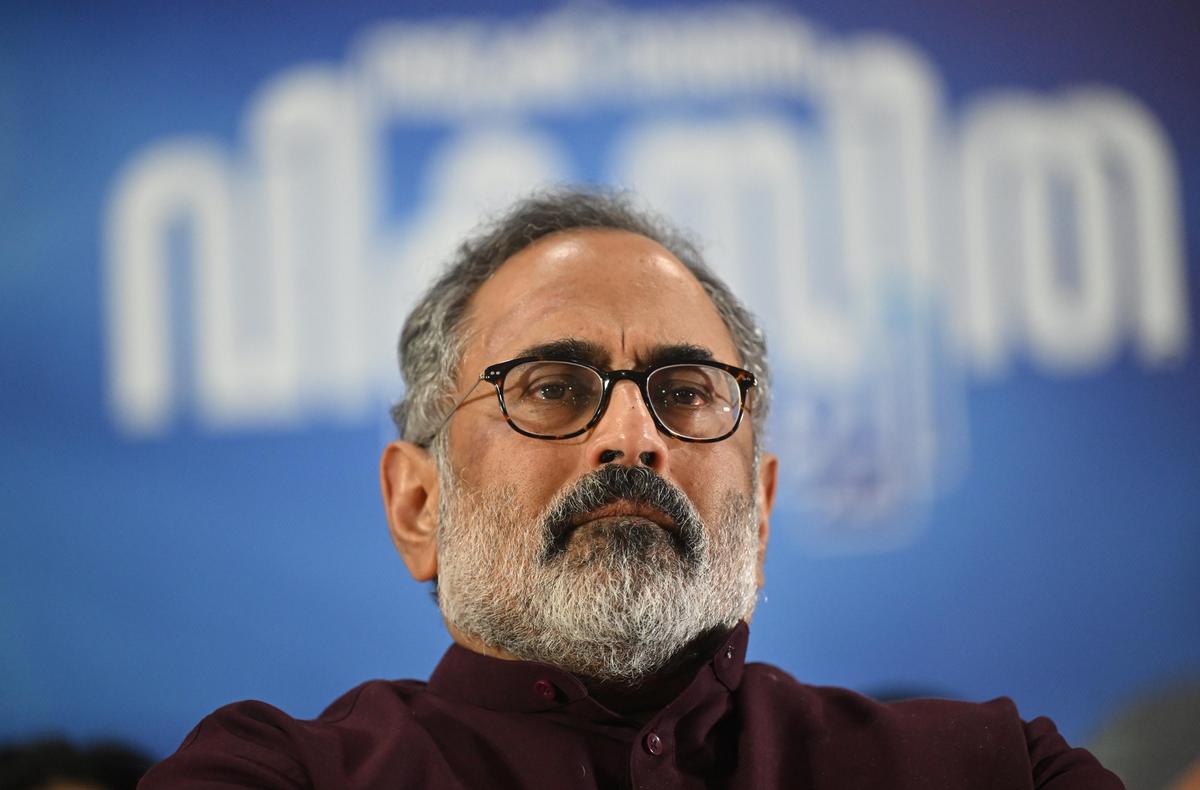 BJP Kerala President Rajeev Chandrashekhar claims local poll results mark  end of LDF's decade in power - The Hindu