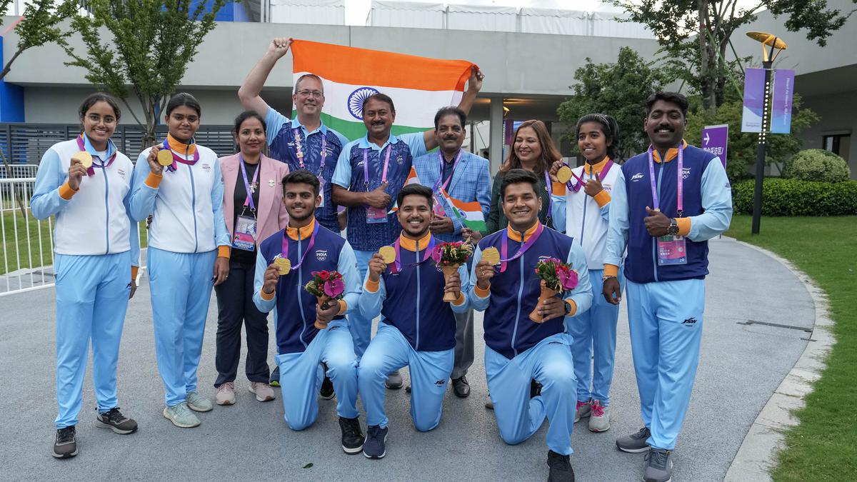 Asian Games | Compound archers secure men, women team gold, make it three in a row