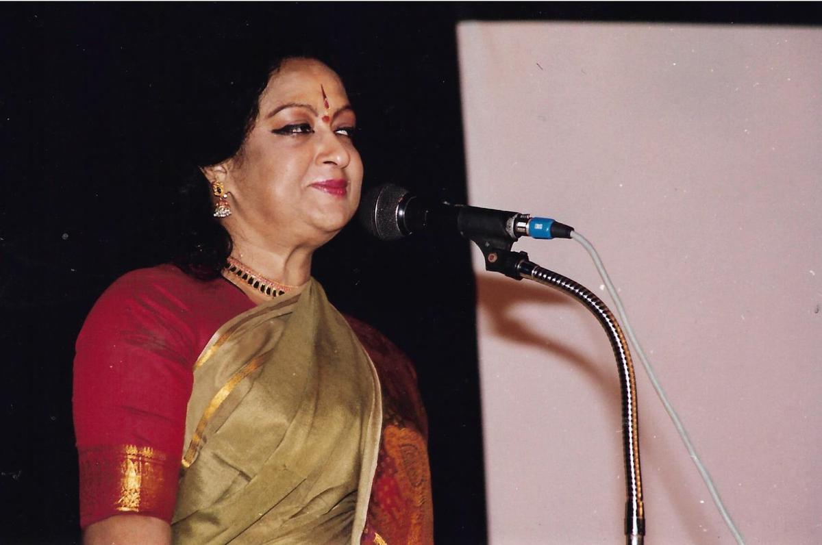 Padma Subrahmanyam at one of the earlier editions of the Natya Kala Conference. 