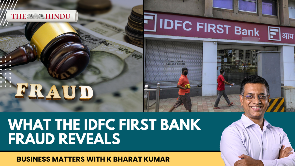 Watch: IDFC First Bank: Fraud via forged cheques | Business Matters