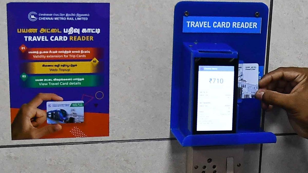 Chennai Metro to allow use of bank cards at automatic fare gate in phase II