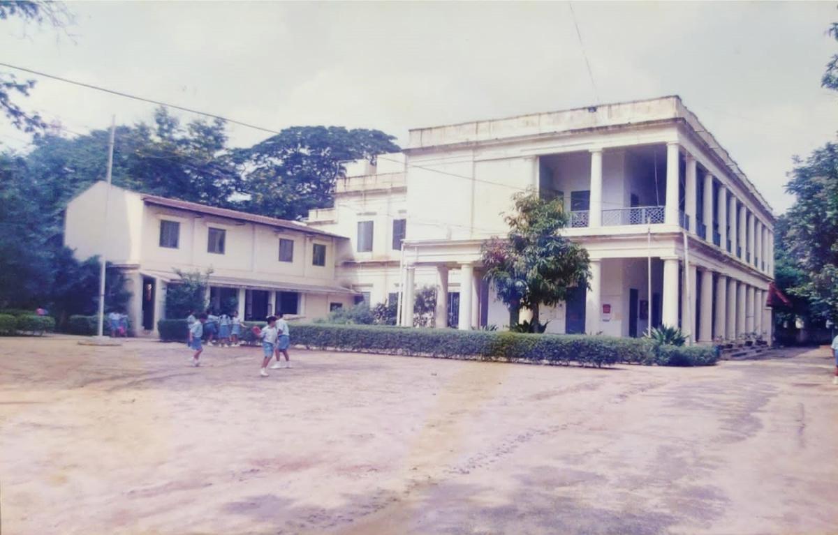 A file photo of the oldest building on the campus