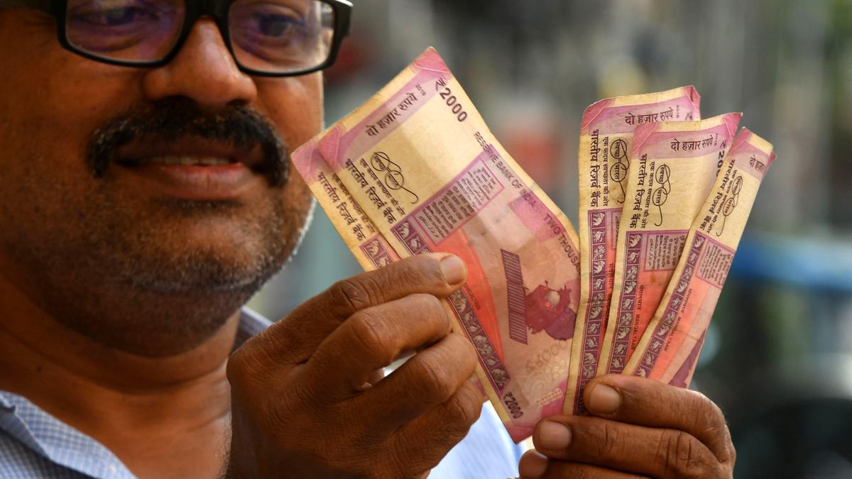 Rupee spurts 31 paise to a month high against U.S. dollar on stocks rally