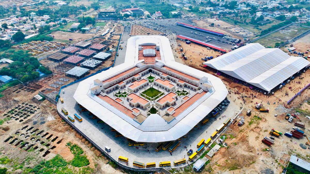 Erode’s Solar satellite bus terminal set to become operational in two weeks