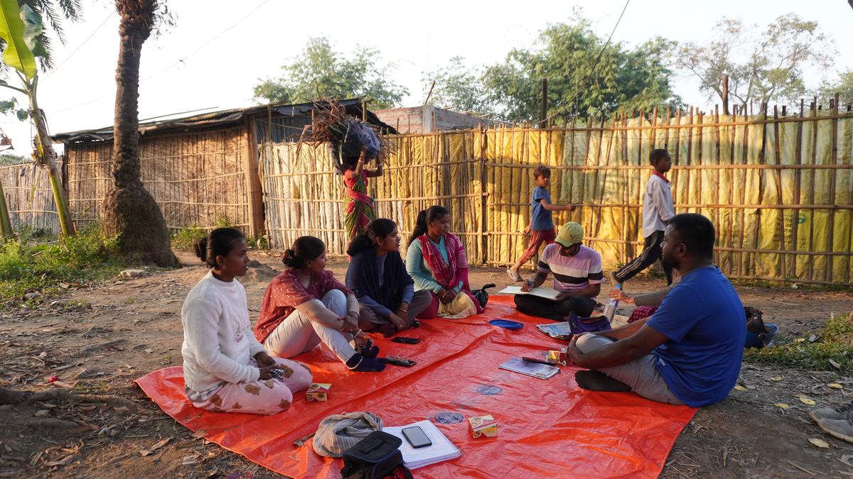 In the poorest district of Bihar, an open-air classroom teaching Indian Constitution