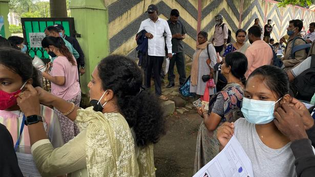 NEET: Students find chemistry paper tough, biology lengthy