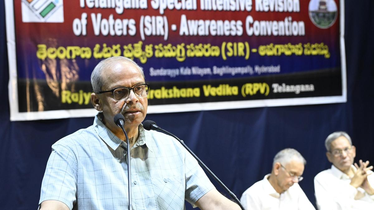 SIR is a bloodless massacre, says Parakala Prabhakar