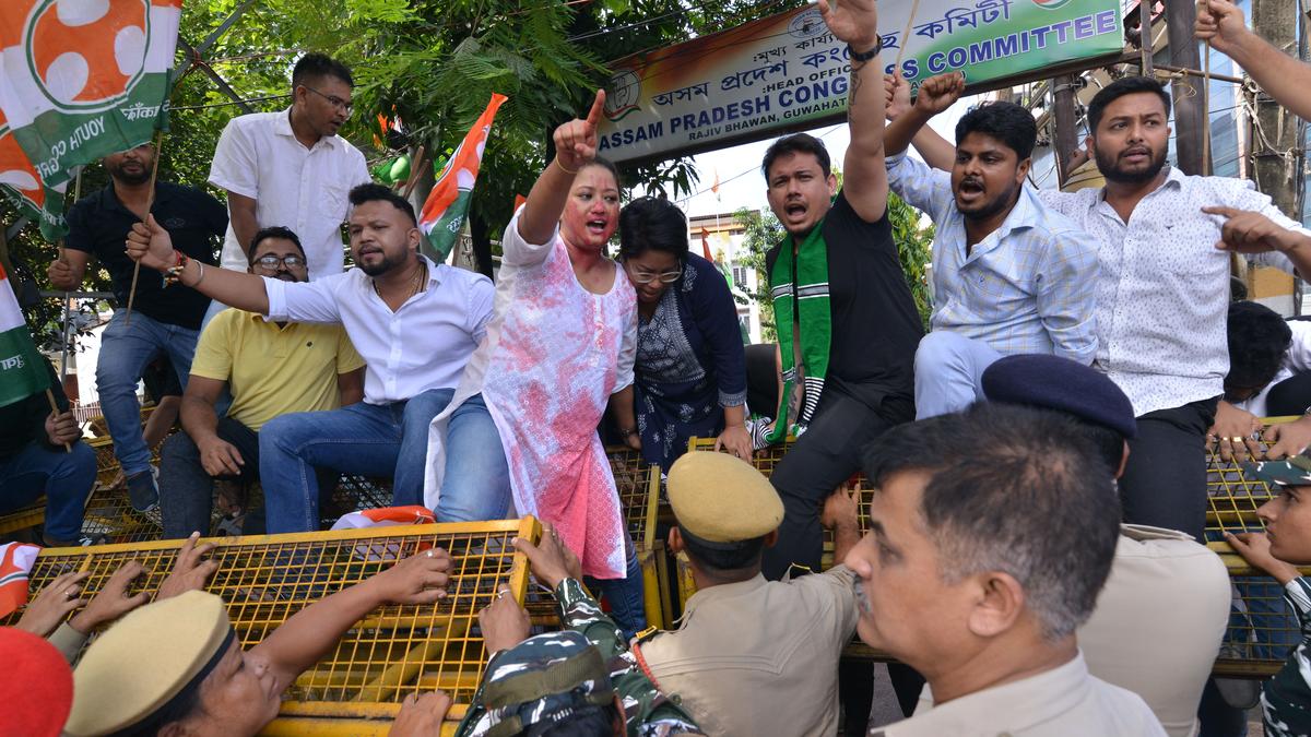 Dismiss Biren Singh government, Congress urges President