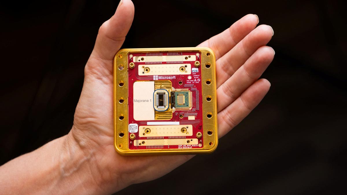 Microsoft creates chip it says shows quantum computers are 'years, not decades' away