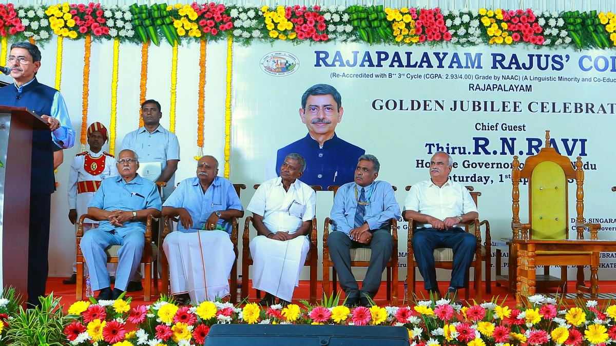 Youth power phenomenal for nation’s development, says Tamil Nadu Governor R. N. Ravi