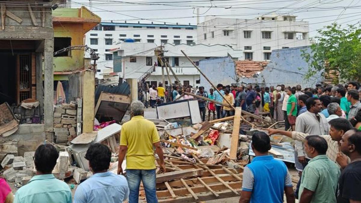 Three persons, including infant, die in cracker explosion at house in Tiruppur