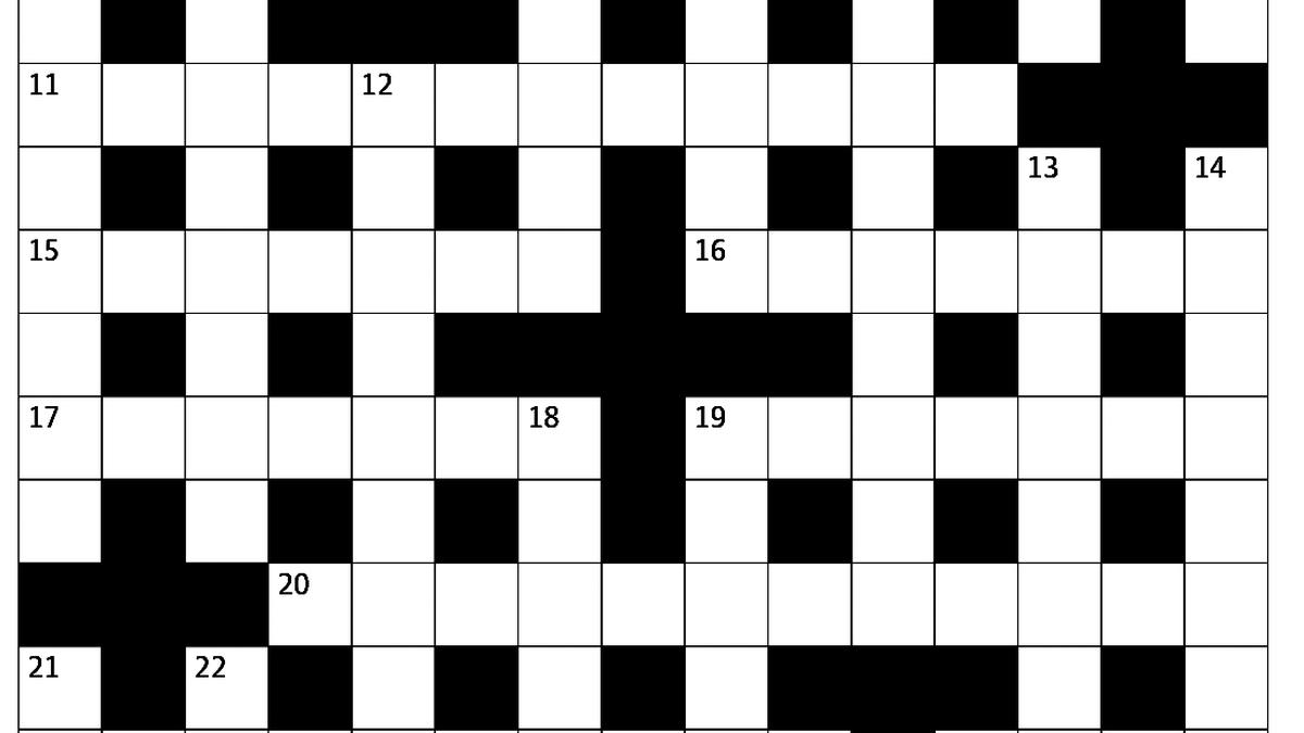 The Sunday Crossword No. 3263