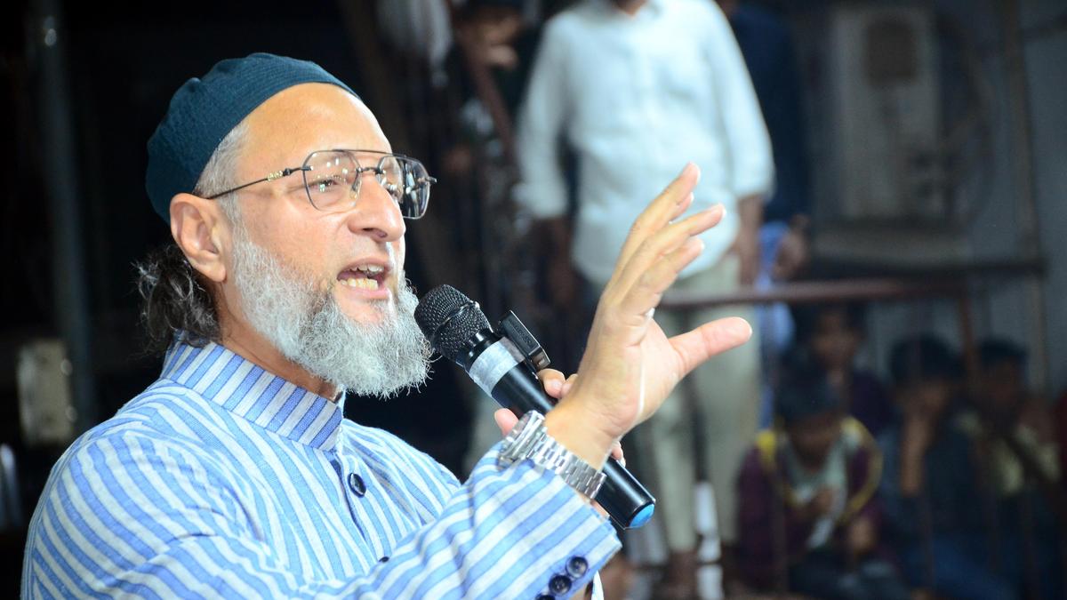 Asaduddin Owaisi takes swipe at Yogi Adityanath over ‘Qayamat’ remark on Babri Masjid