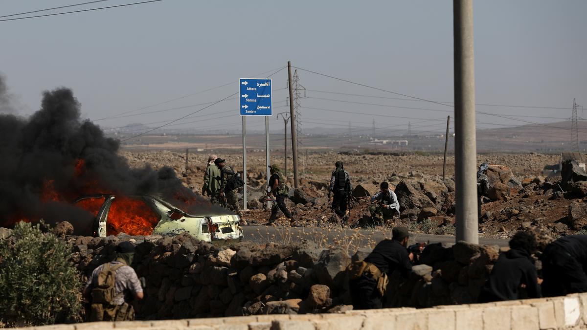 Israel strikes military tanks in southern Syria as Syrian forces clash with Druze militias