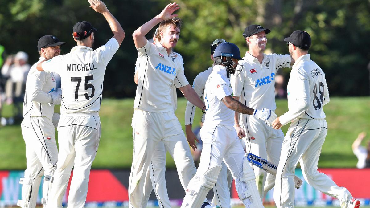 SL vs NZ 1er test |  Mitchell et Tickner mènent la riposte néo-zélandaise lors de la troisième journée