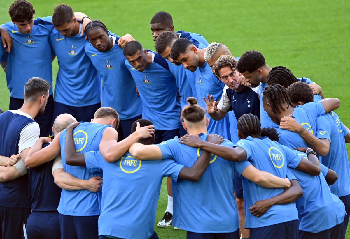 In his short time at Spurs, Frank has already convinced the squad to trust his vision. In his short time at Spurs, Frank has already convinced the squad to trust his vision.