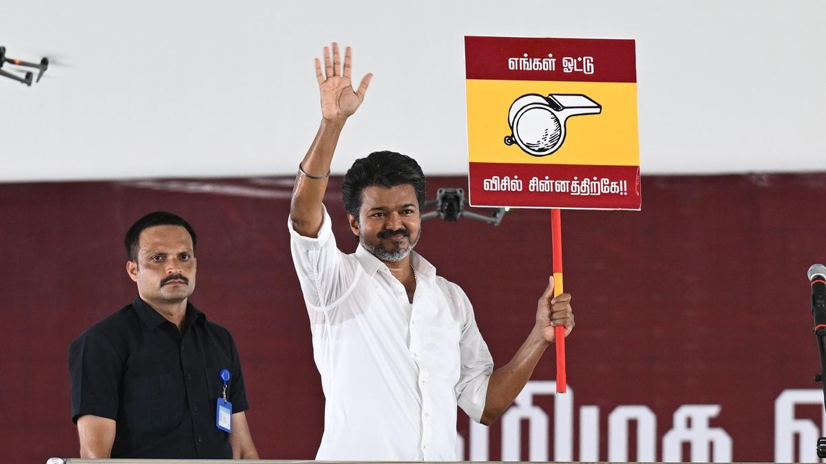 Tamil Nadu election 2026: On final day of campaign, Vijay says he won’t yield to ‘anti-people fascist forces’
