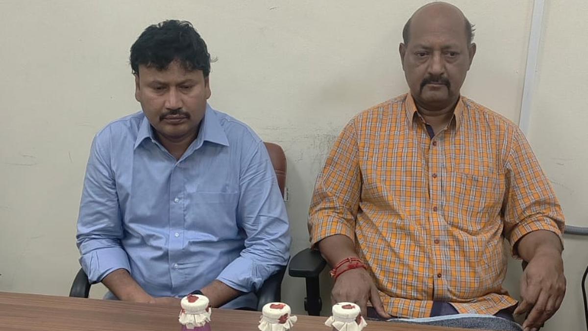 ACB traps two airport police officers in ₹5 lakh bribery case, seizes ₹33.97 lakh cash