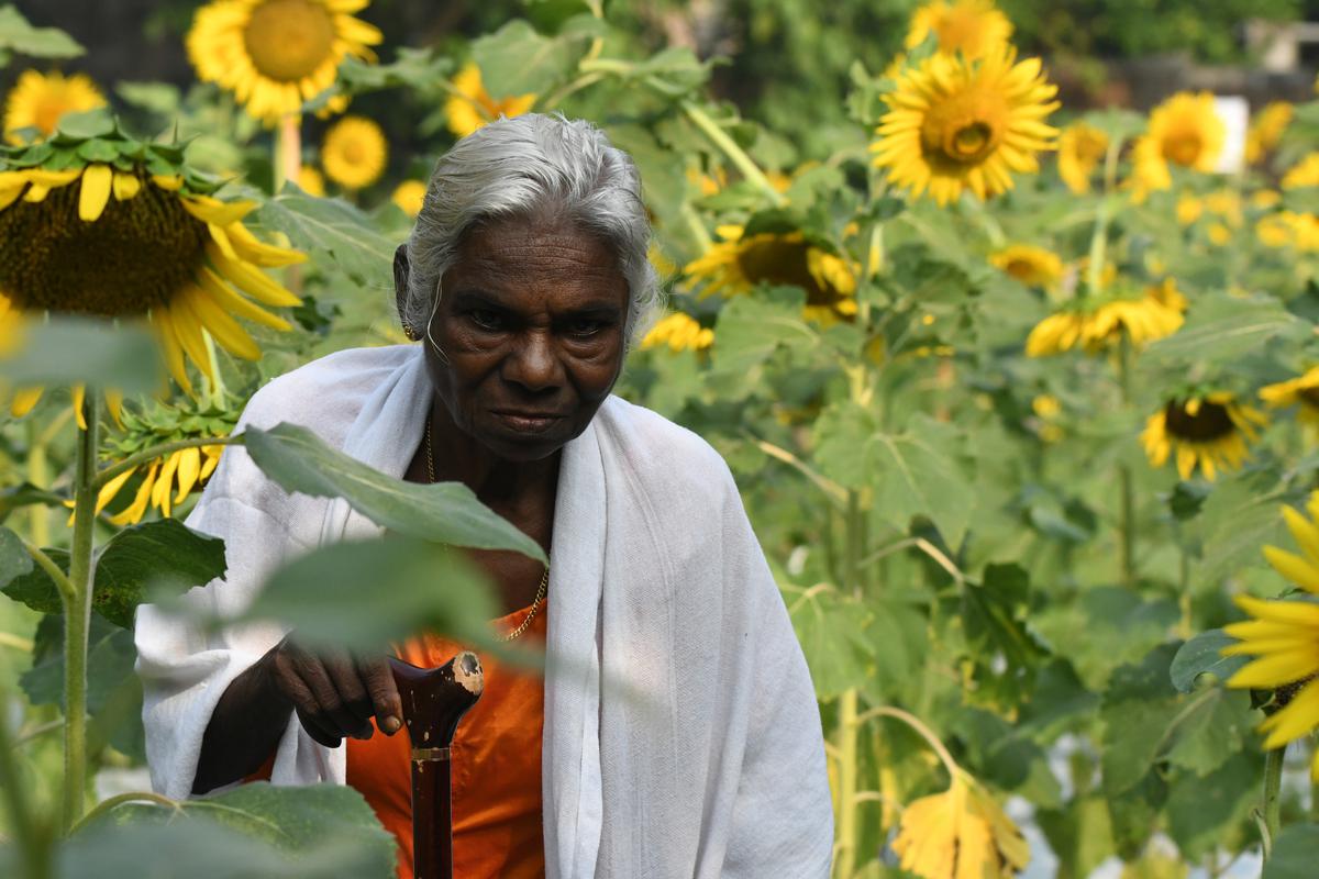 Vijayan’s mother Bhavani 