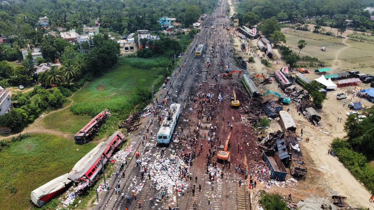 Odisha train accident: Teams working round the clock to restore tracks
