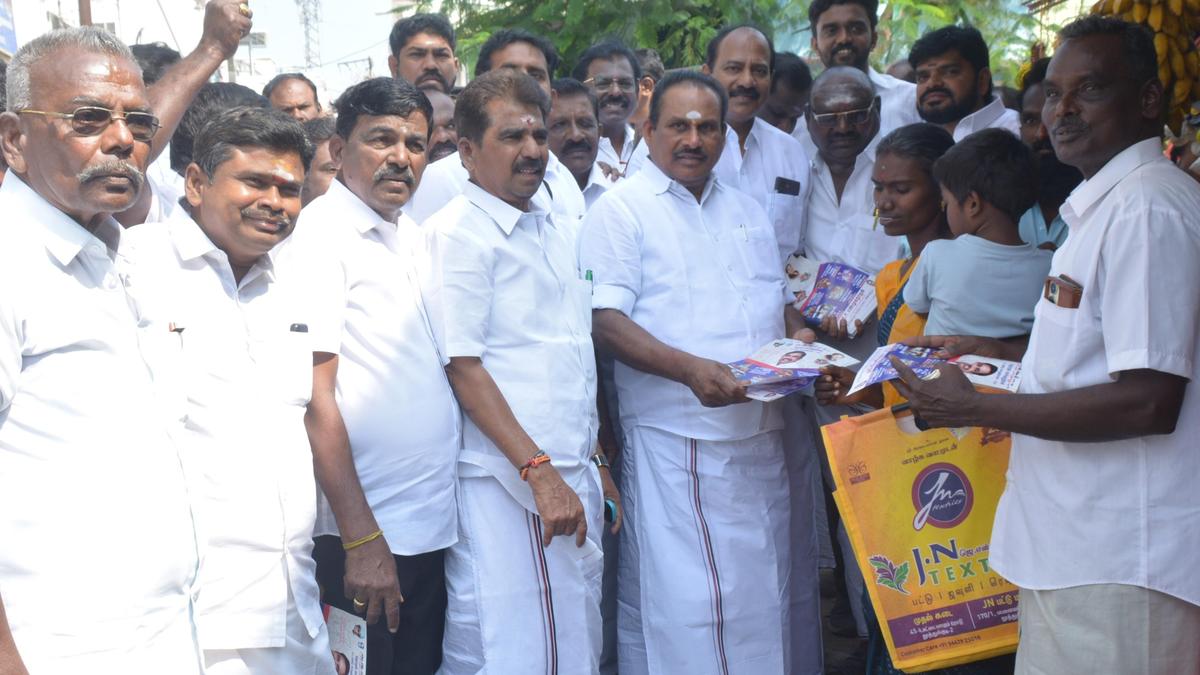 AIADMK launches pamphlet drive on first-phase poll promises