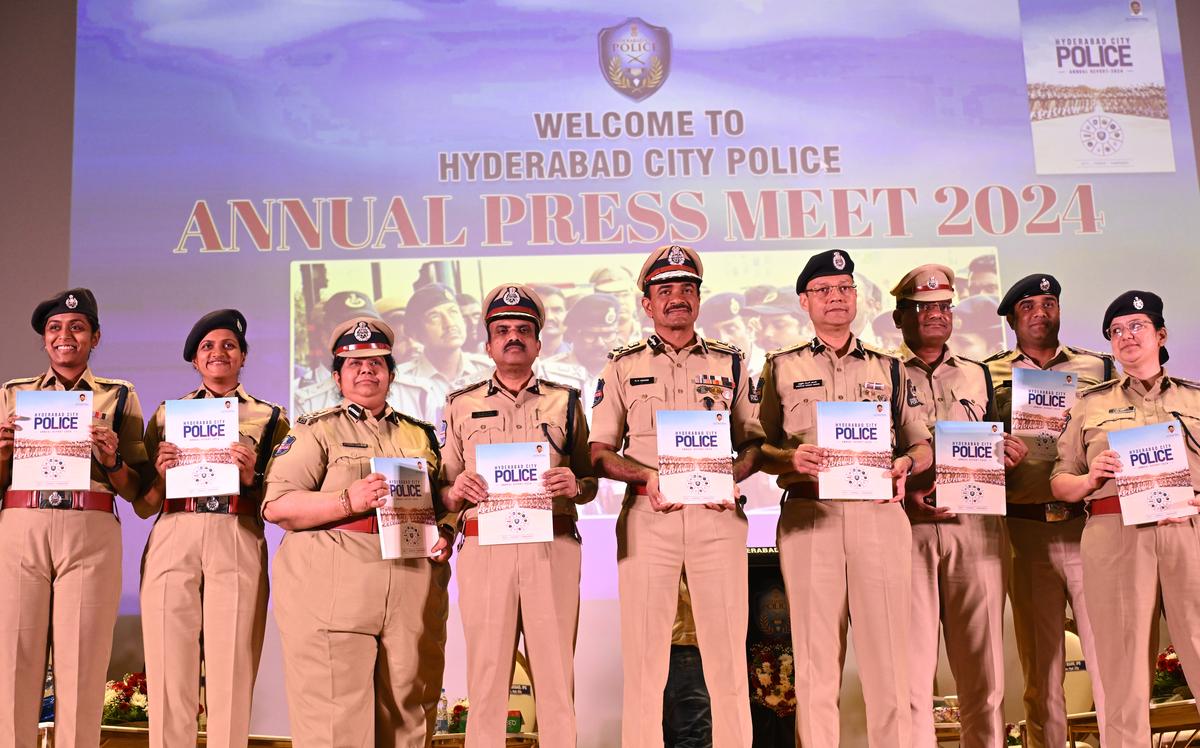 Annual report: Overall crime in Hyderabad jumps 41% in 2024 Annual report: Overall crime in Hyderabad jumps 41% in 2024