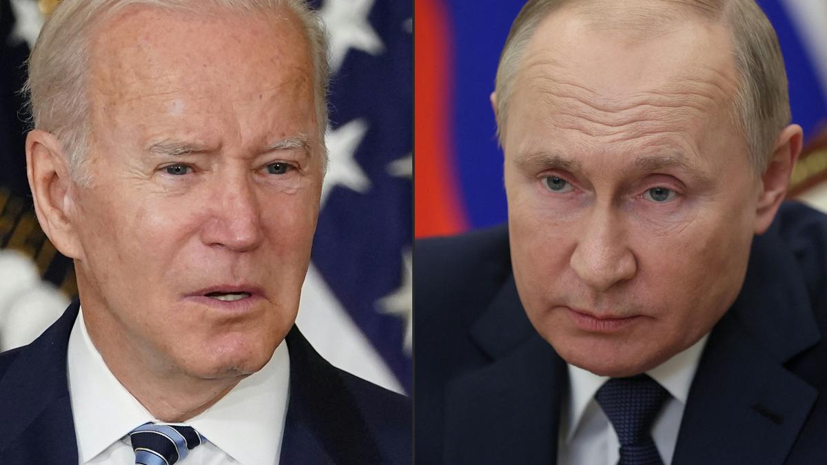 Biden says no sign Russia mulling nuke use after treaty suspension