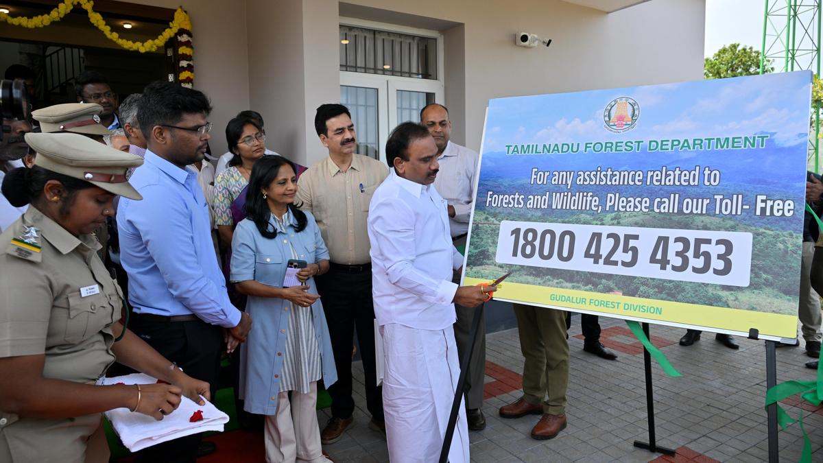 Command and control centre inaugurated in the Nilgiris to mitigate human-elephant conflict