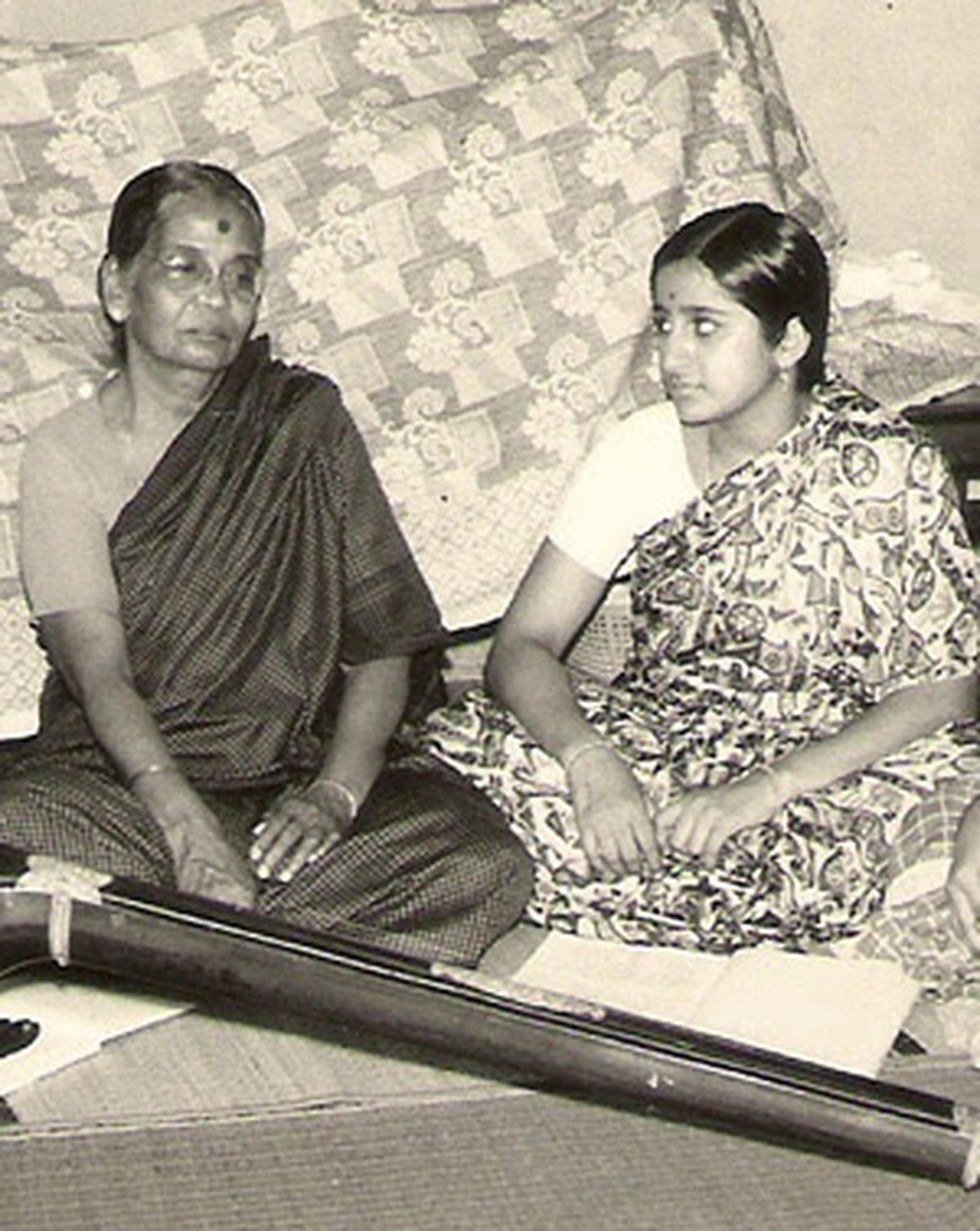 Guru T. Brinda, from whom Aruna learnt Dikshitar’s ‘Chetashree Balakrishnam’, that later became one of her favourite compositions.