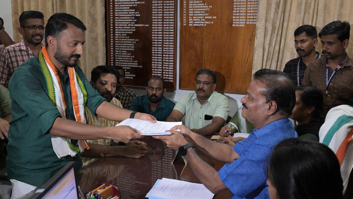 UDF, LDF candidates file papers in Palakkad