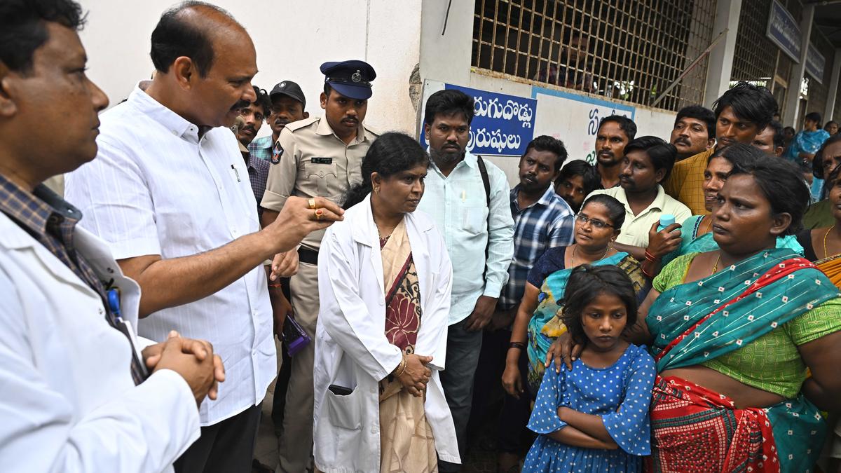 Dirty toilets, cramped waiting rooms and erratic water supply torment people visiting Old GGH in Vijayawada