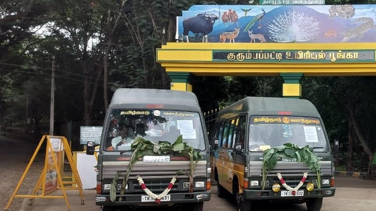 Good response to Forest Department&rsquo;s van service to Kurumbapatti zoo in Salem