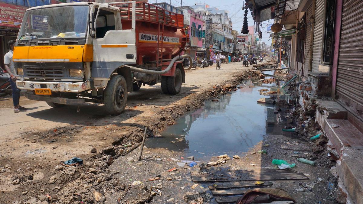 Residents in Lenin Street irked over slow pace of drain work