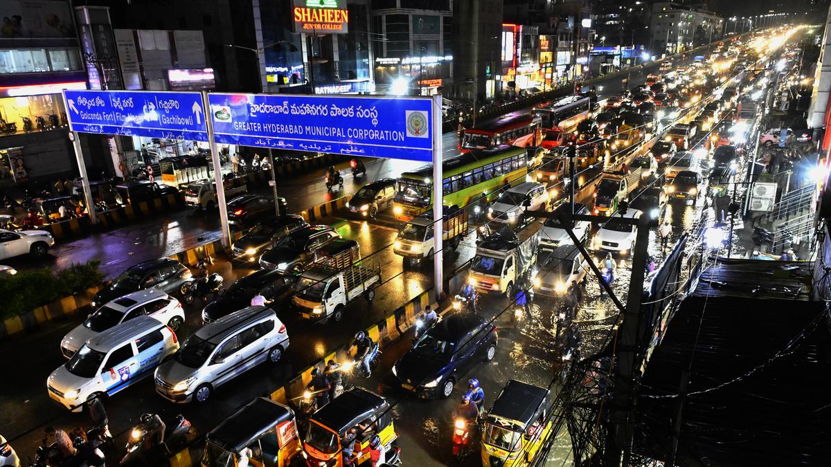 Cyberabad maps 53 flood-prone traffic hotspots ahead of monsoon, pushes work-from-home plan