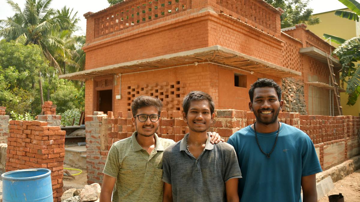 With Mexican dome and rammed earth walls, a unique house built by friends takes shape in Thalakudi village of Tamil Nadu